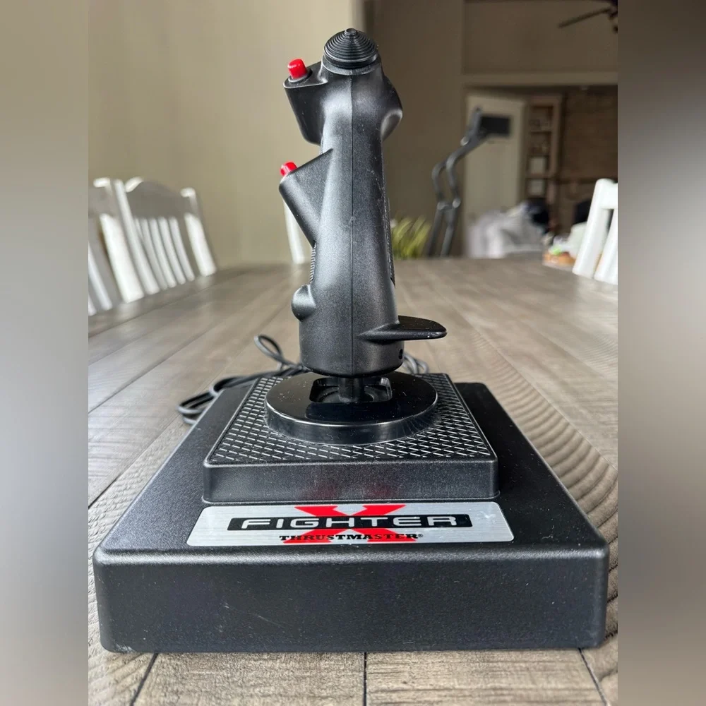 Thrustmaster Fighter X Joystick - PC Simulator Games Flight Stick